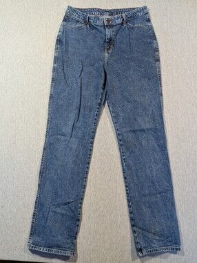 Wrangler Cowboy Cut Jeans Women's 13/14 X 34 Blue Slim Fit